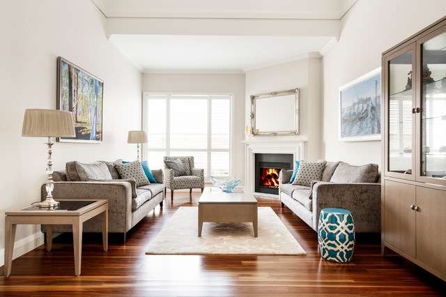 Luxe Formal Living nyklassisk-dagligstue
