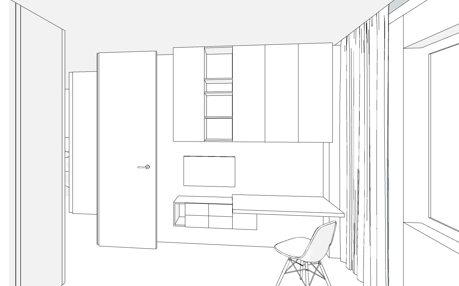 Эскизы в линиях