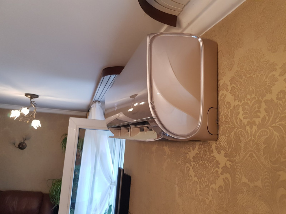 Установка кондиционера в квартирах с ремонтом