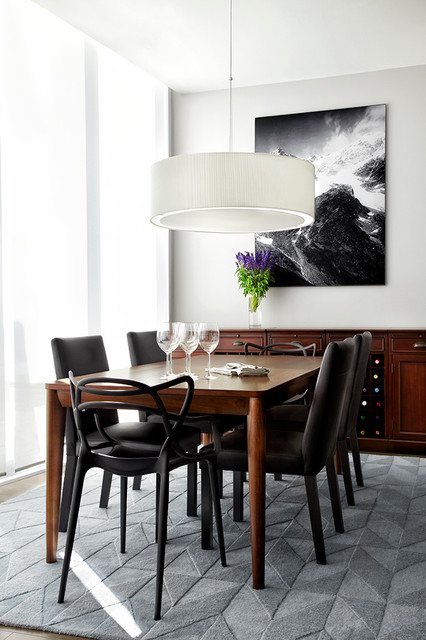 Penthouse trendy-spisestue