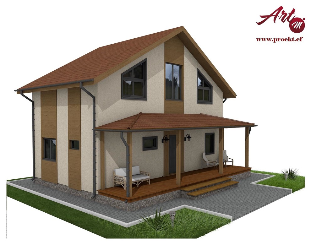 Дом с мансардным этажом