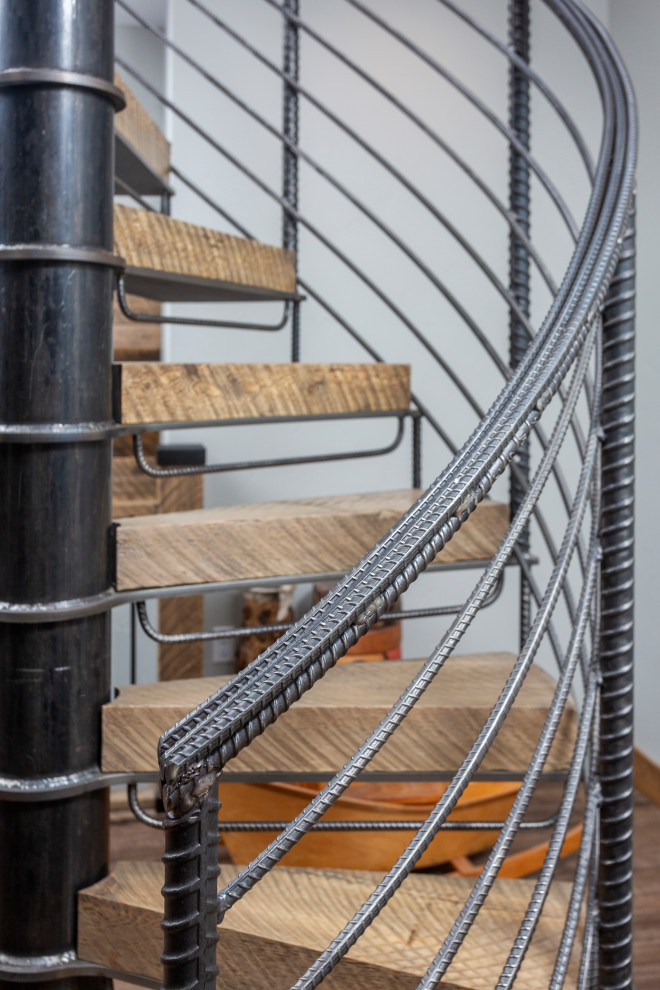 Staircase - rustic staircase idea