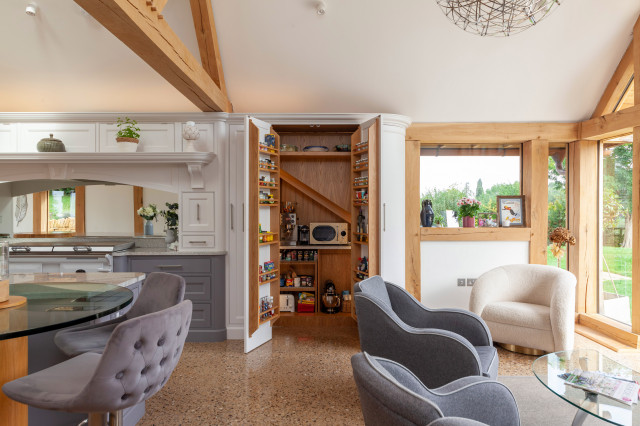 Barn conversion kitchen 2.0 contemporary-koek
