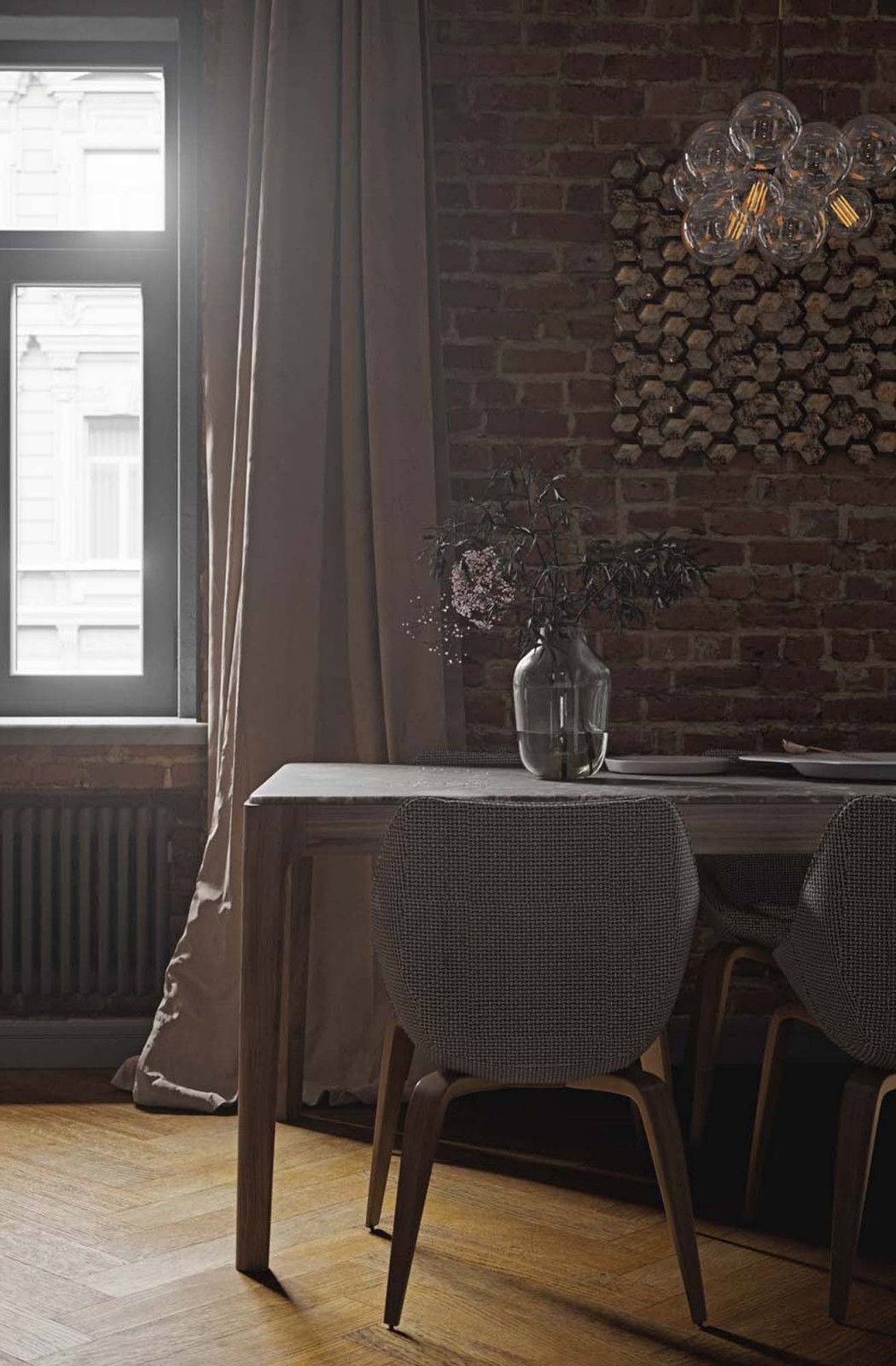 Дизайн проект квартиры в доходном доме 1901 года постройки на Страстном бульваре