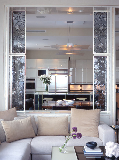 Dining Entry contemporain-salon