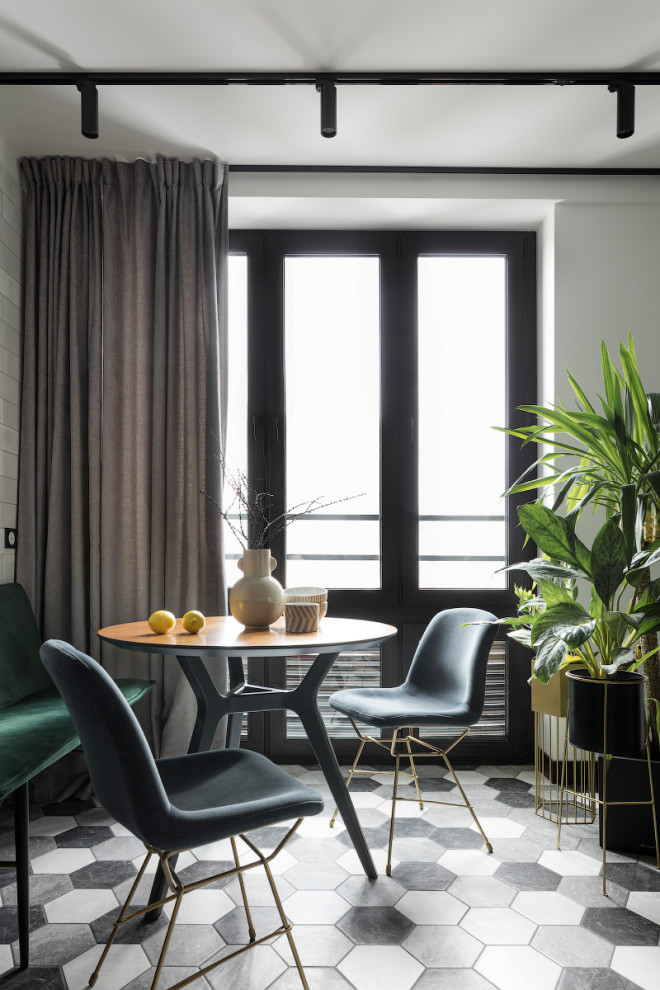 Современный интерьер квартиры-студии