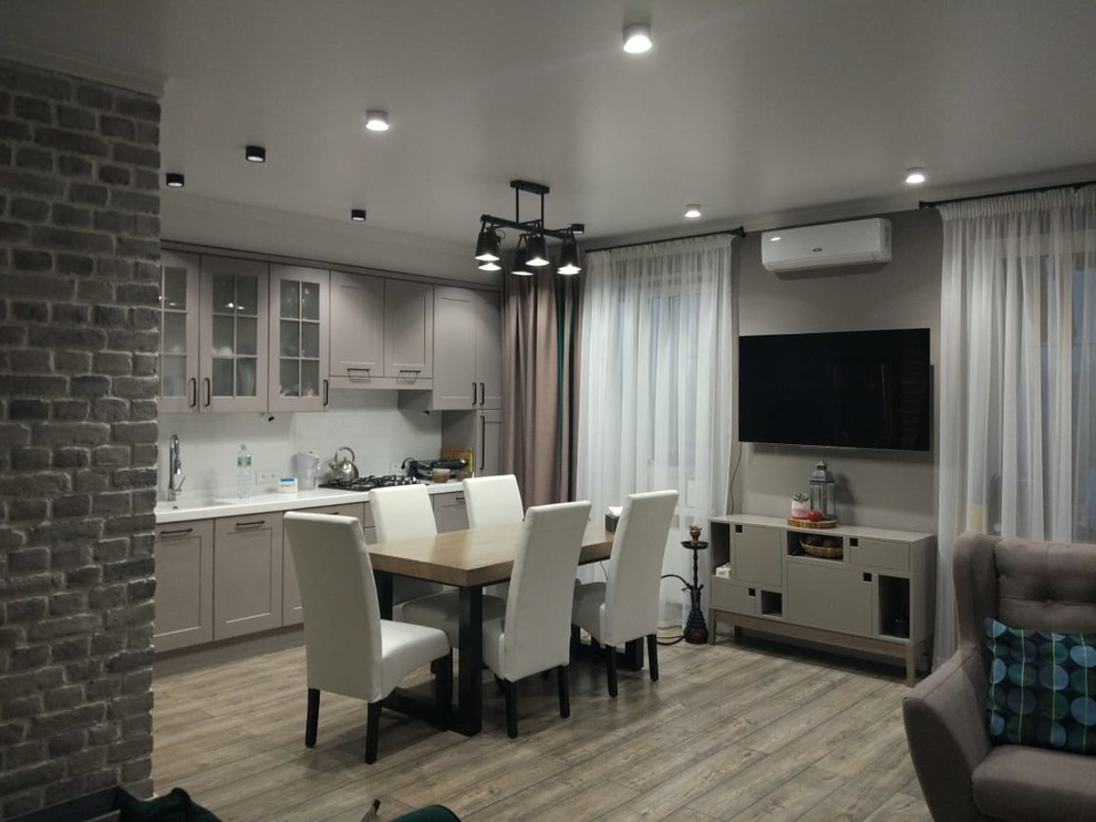 реализация кухни-гостиной