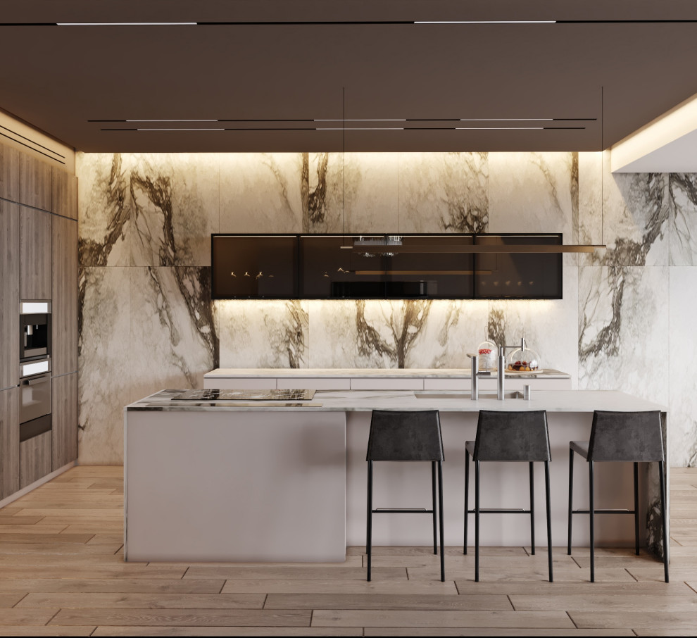 Дизайн интерьера квартиры 120 кв.м. в ЖК "Плазма"