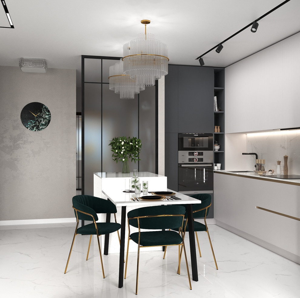 На крыльях к звездам_кухня-гостиная