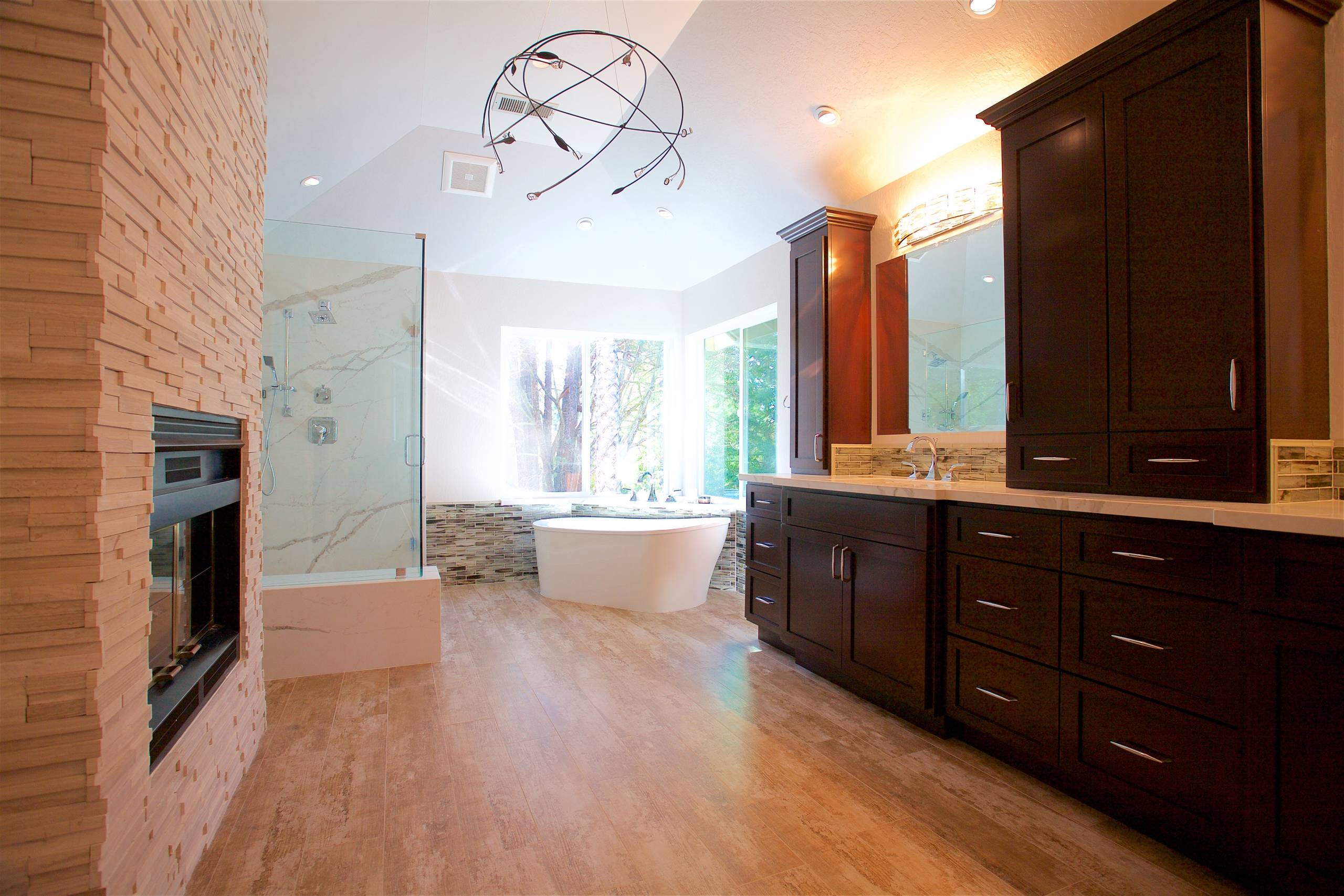 Contemporary Master Bathroom Remodel