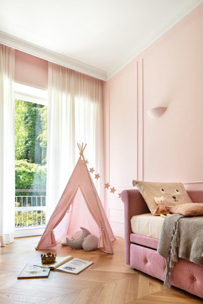 Contemporary kids' room in Milan.