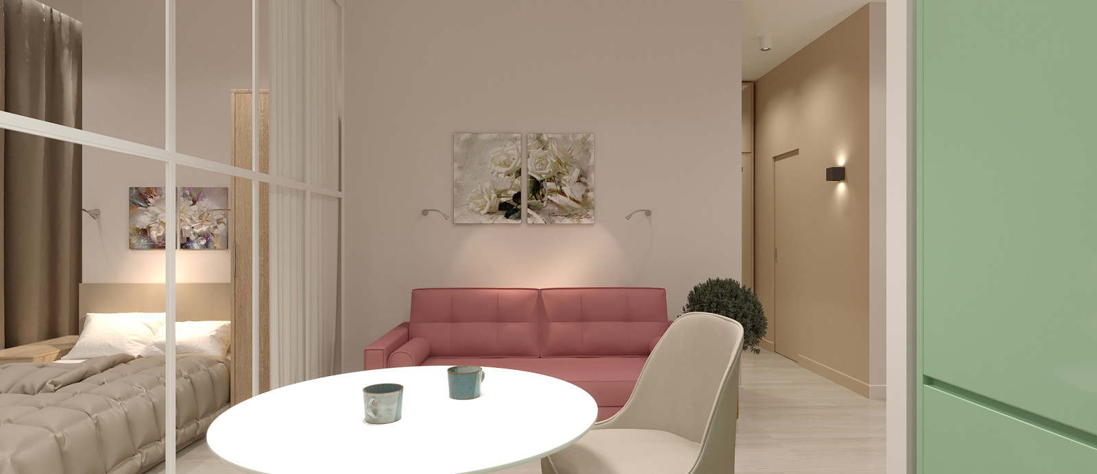 Марьино град, 52 м2