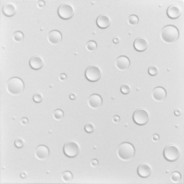 Bubbles Styrofoam Ceiling Tile 20 X20 R07 Modern Ceiling