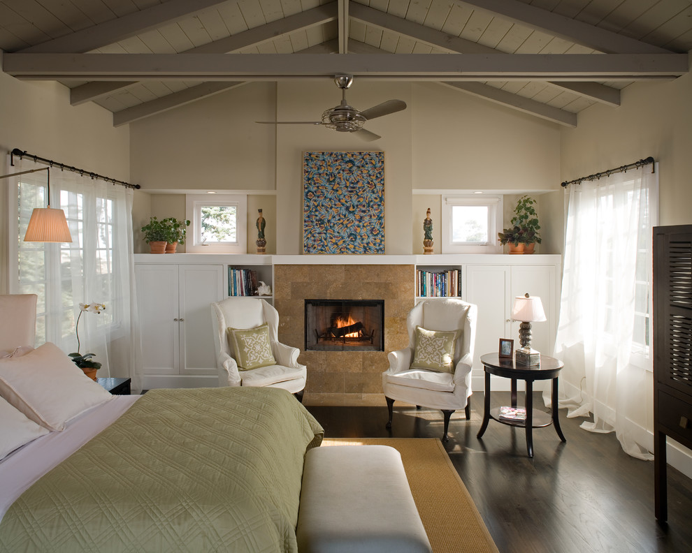 Inspiration for a country bedroom in San Diego.