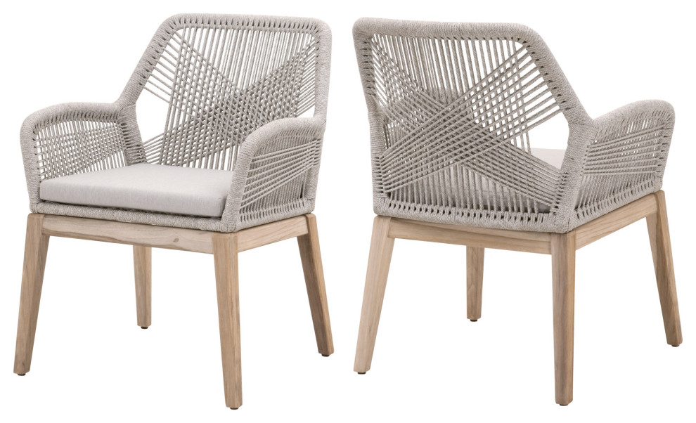 Loom Outdoor Arm Chair, Set of 2