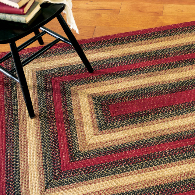 Homespice Decor, 22"x72" Rectangular Highland Jute Braided Runner