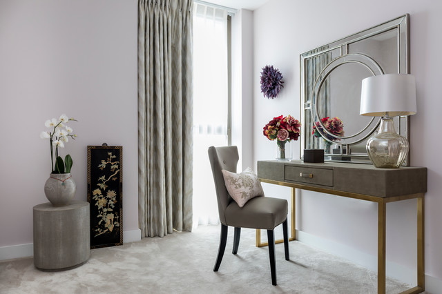 High Rise Glamour transitional-bedroom