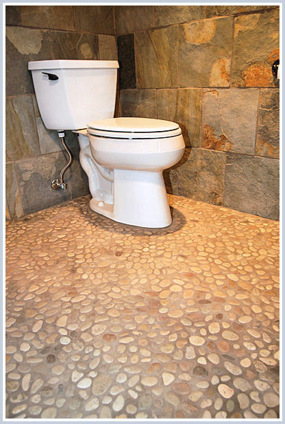 Photo of a mid-sized asian master bathroom in Portland with a one-piece toilet.