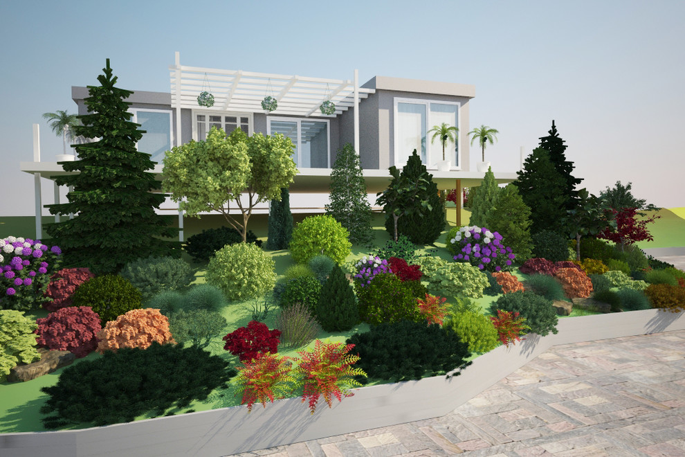 Галицино благоустройство и озеленение