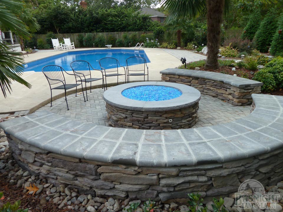 Patio - transitional patio idea