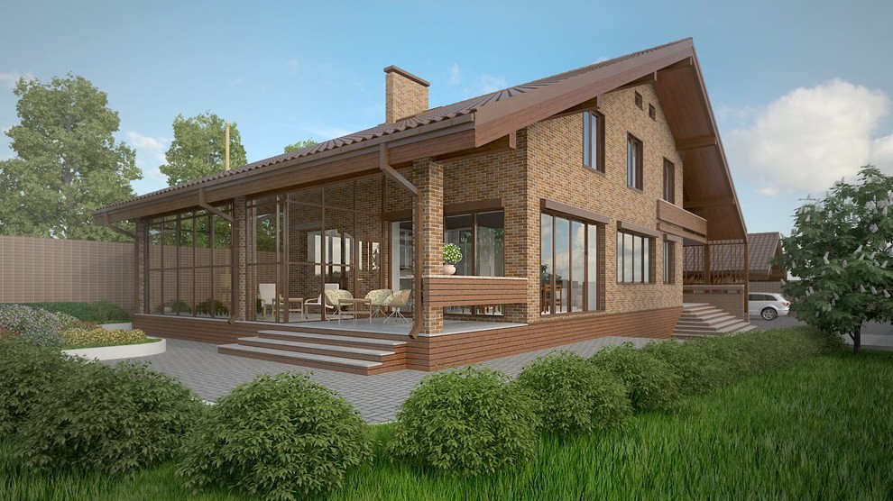 Индивидуальный жилой дом. Казань 2015