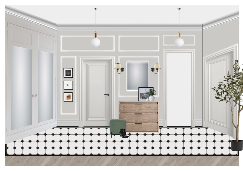 Трехкомнатная квартира на Новочеркасском