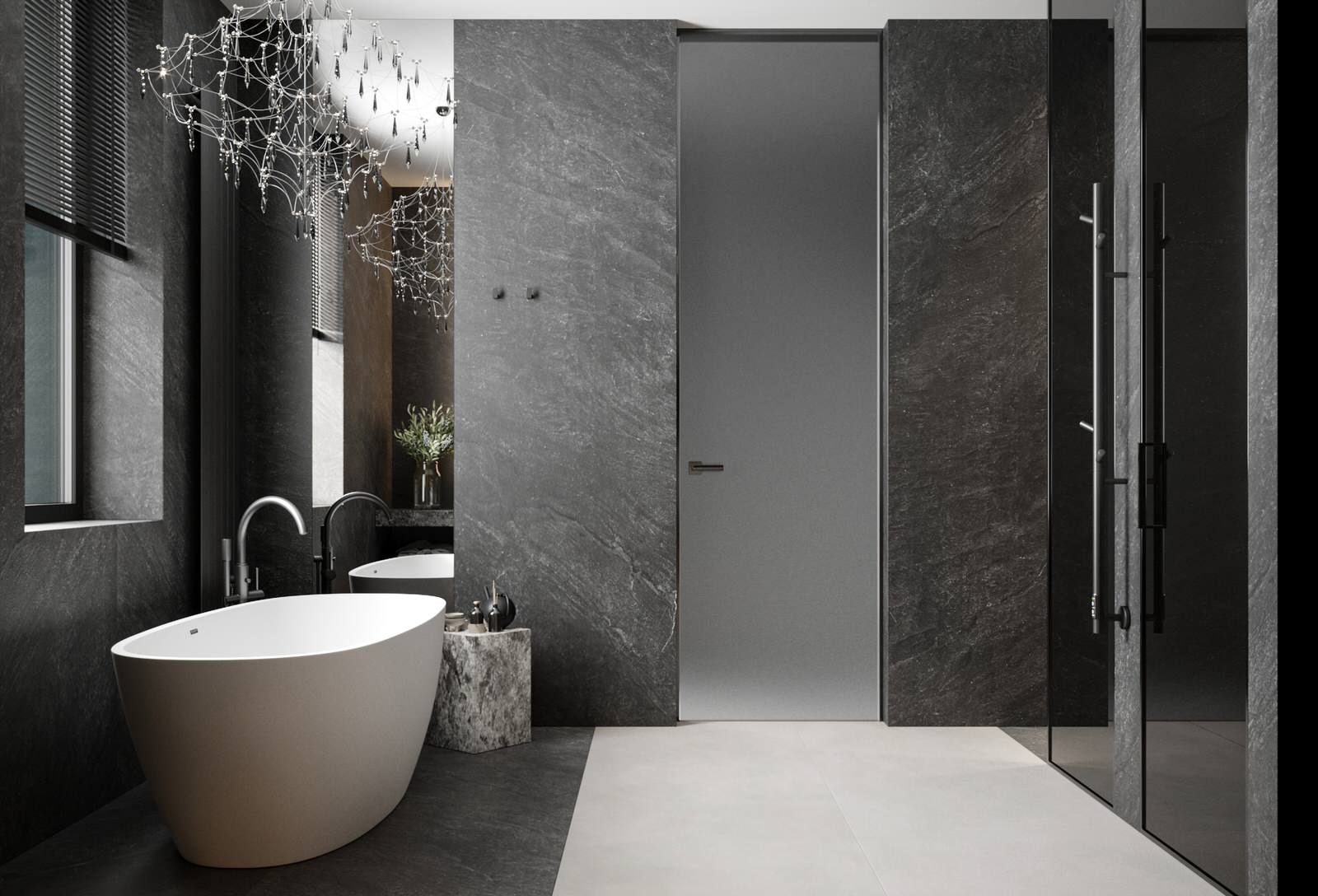 Загородный Дом Мастер ванная Волшебно!