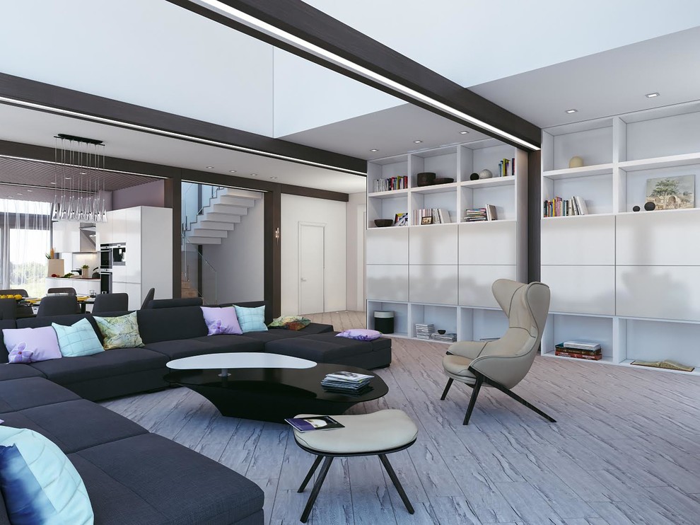 Дизайн дома в современном стиле 350 м2