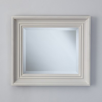 Bevelled Wall Mirror in Grey - California Mirror