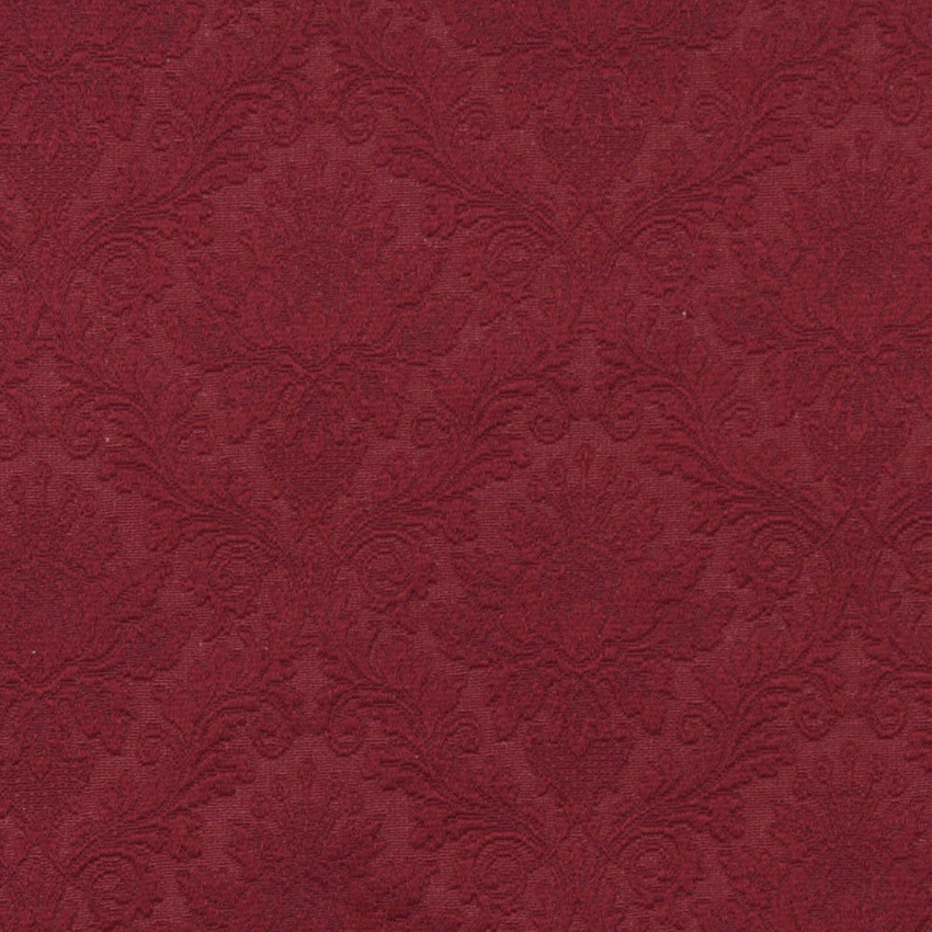 Red Elegant Floral Woven Matelasse Upholstery Grade Fabric By The Yard ...