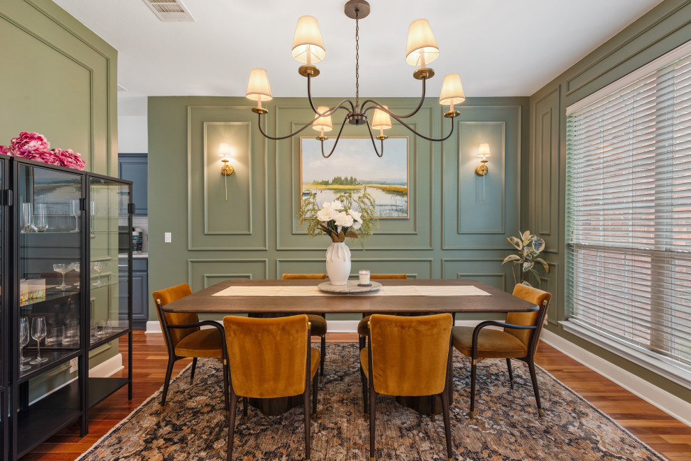 Green with Envy Dining Room