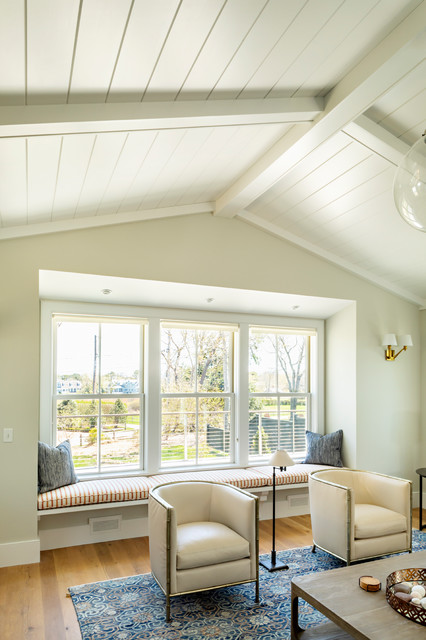 Pease Point farmhouse-living-room