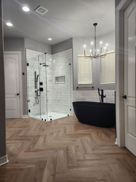 Spring Branch Master Bath contemporary-badrum