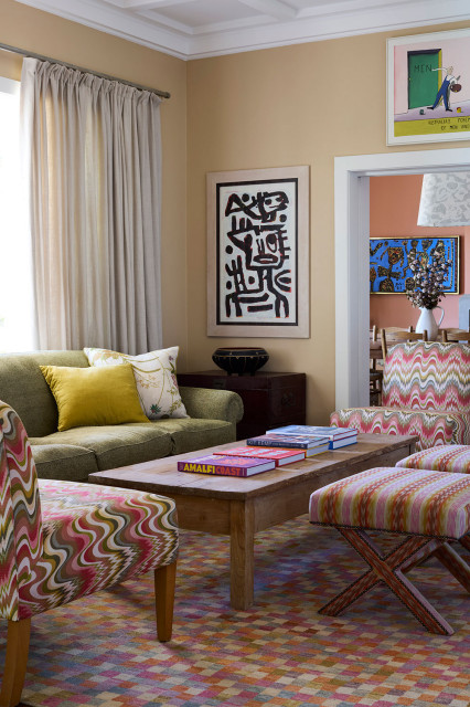 ROSE BAY HOUSE 2025 eclectic-living-room