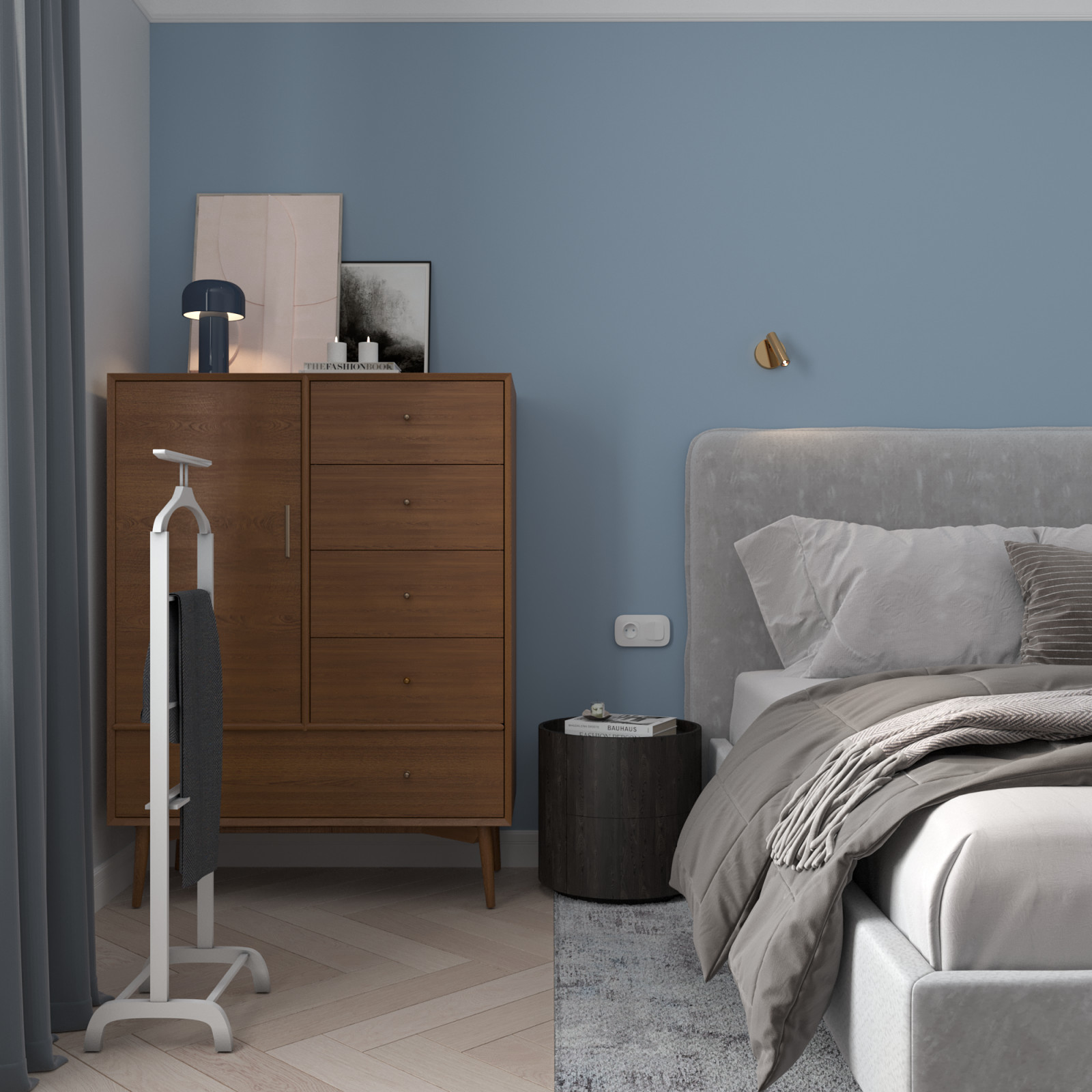 Светлая квартира в "сталинке"