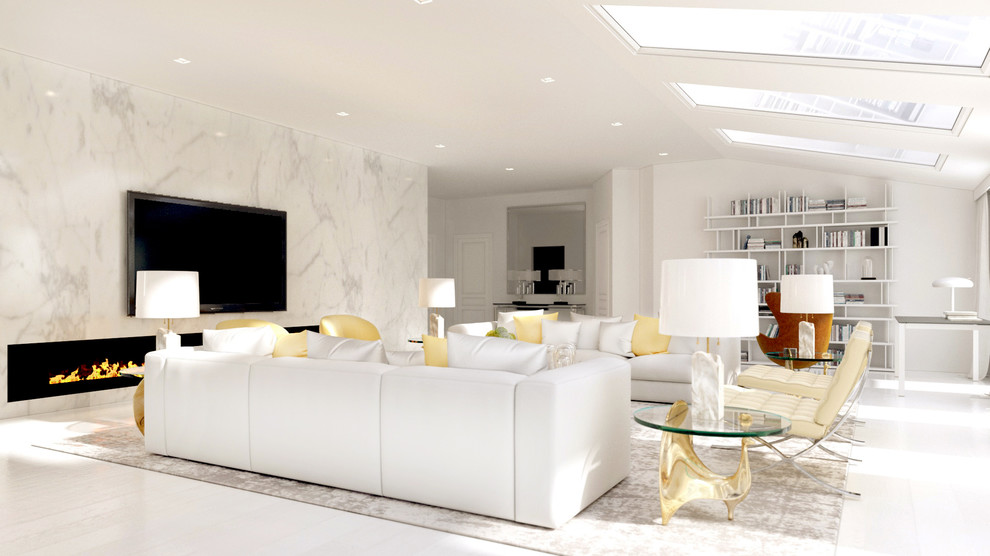 Пентхаус в современном  стиле на Патриарших прудах