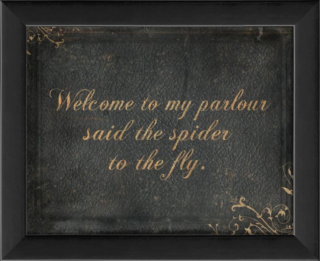 Welcome to my Parlour Framed Artwork