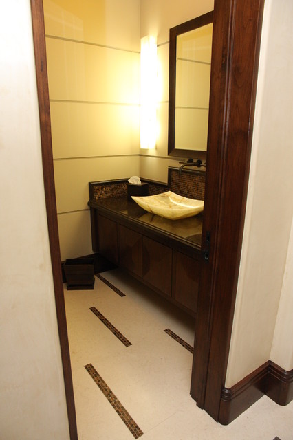 Crystal Cove contemporain-toilettes