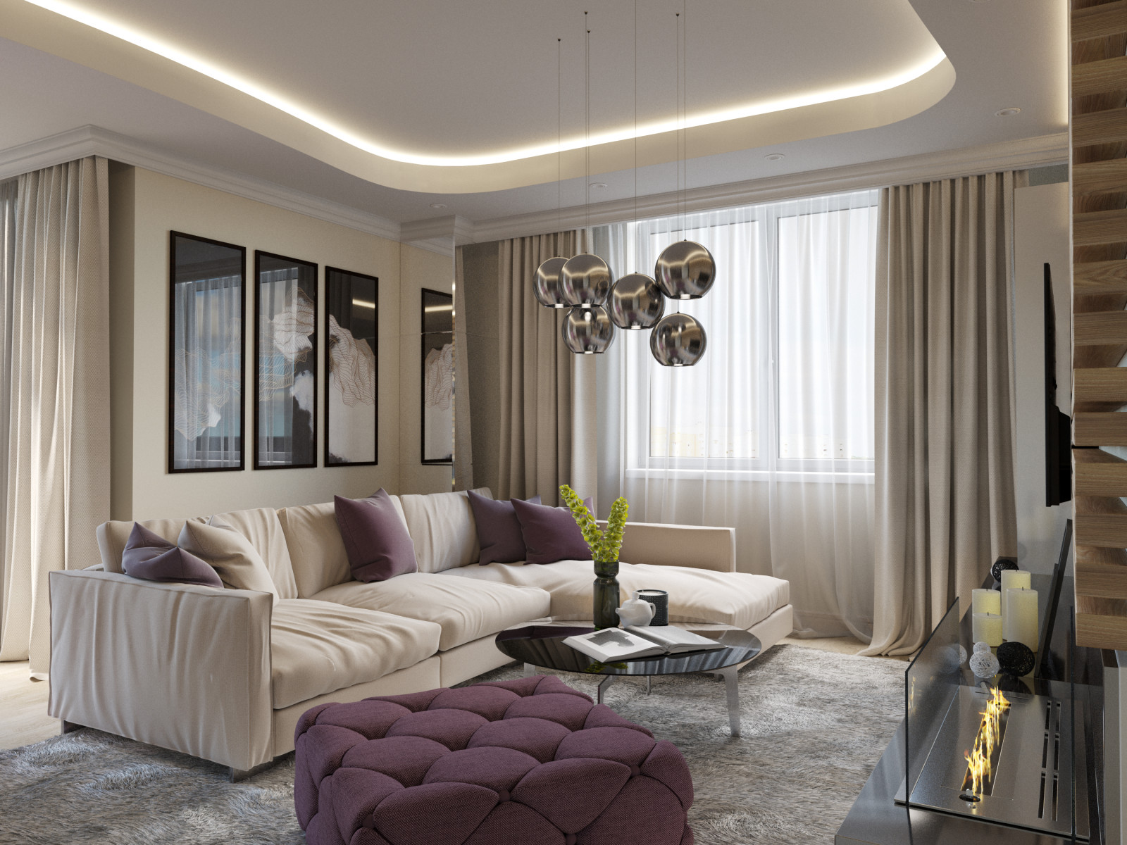 Портфолио. Интерьер классический и артдеко.