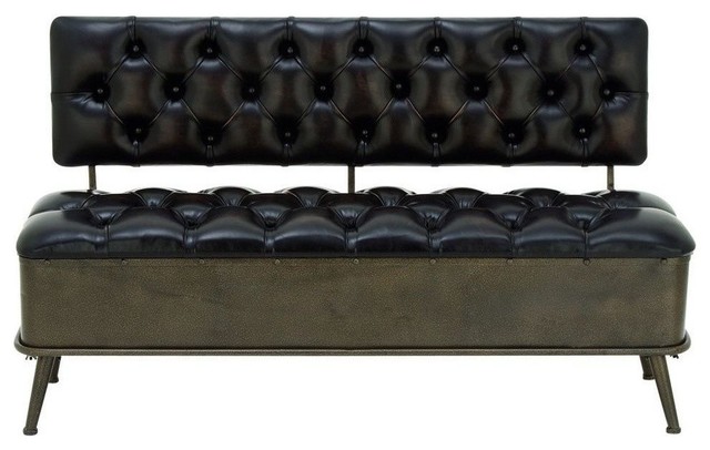 Ryker Storage Bench Midcentury Accent And Storage Benches By