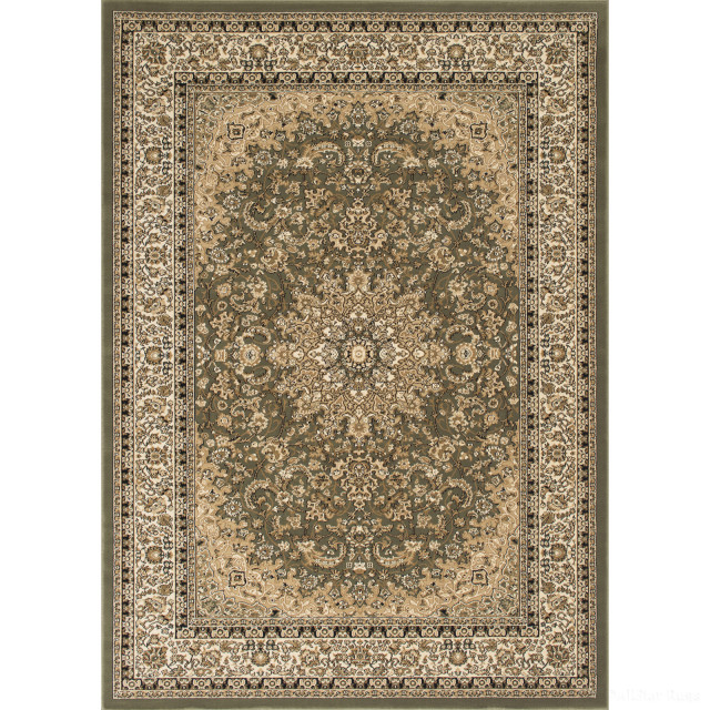 Infinity Sage Green Persian Rug Traditional Area Rugs by Infinity