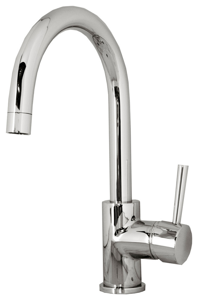 Virtu Psk-801-Pc Keplen Polished Chrome Single Handle Faucet