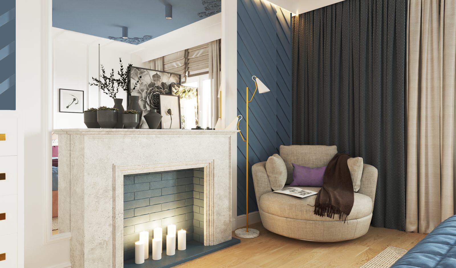 Дом,  каждый угол которого,  хочется разглядывать