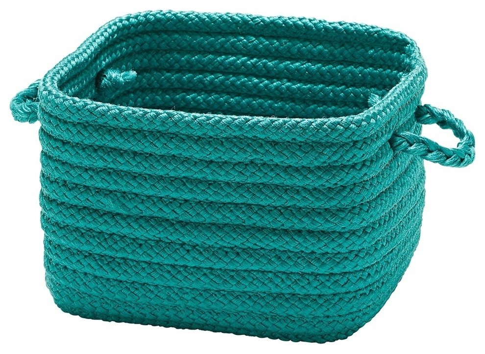 Simply Home Shelf Square Basket Contemporary Baskets by