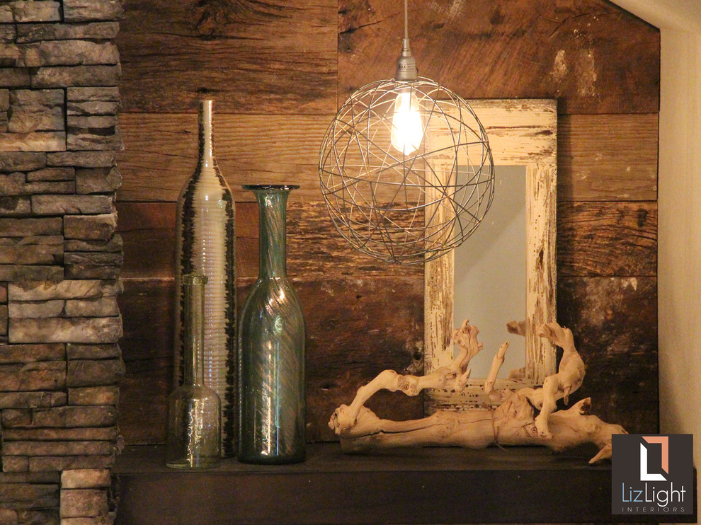 Eclectic entryway photo in Austin