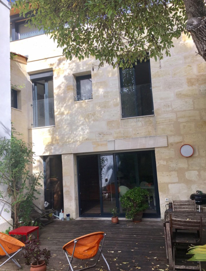 façade arrière