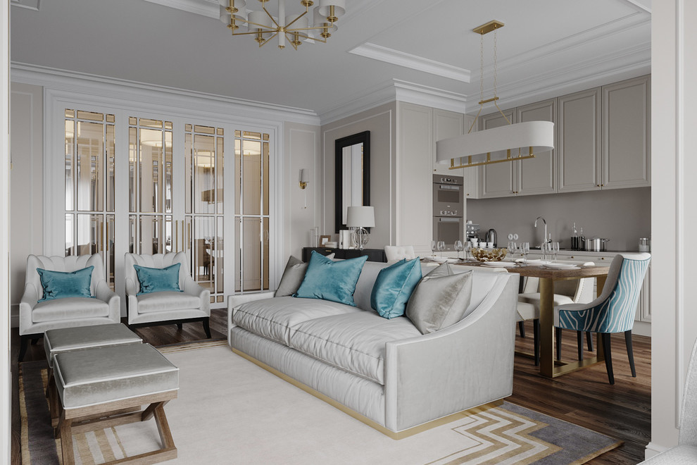 Apartment in classical style