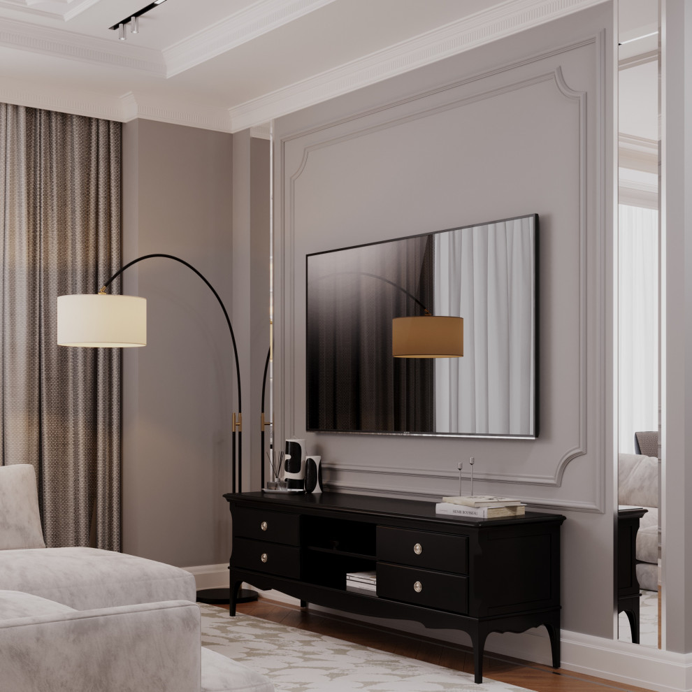 Квартира в стиле неоклассика. Г. Москва , ЖК «Большевик»