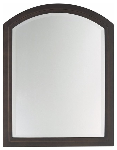 Oil Rubbed Bronze Boulevard Arched Mirror