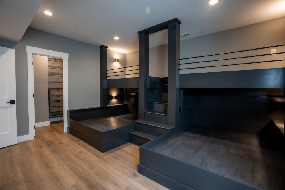 Kids Bedroom Built-in Double Bed